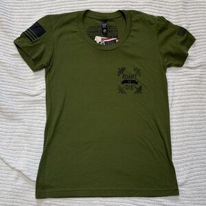 Oscar Mike Heroes Series Nick Koulchar T-shirt size S